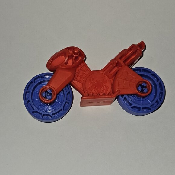 Spidey & Friends 2 Figures + Vehicle Toy Lot Motorcycle Spider-Man Miles Morales - Picture 3 of 9